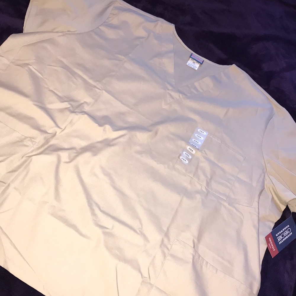 Unisex Cherokee Scrub Top